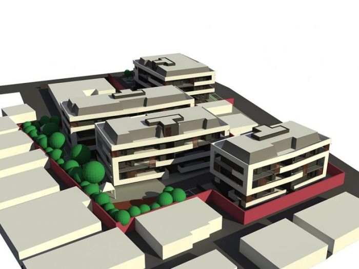 Archisio - Studiosmarch - Progetto Complesso edilizio per civile abitazione parco iris