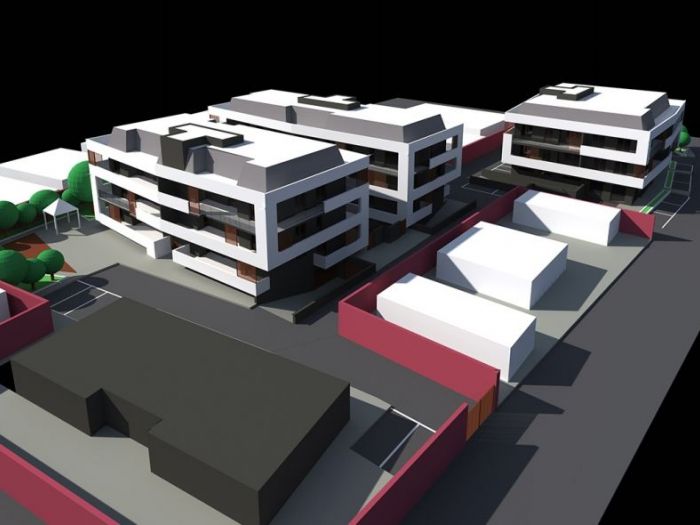 Archisio - Studiosmarch - Progetto Complesso edilizio per civile abitazione parco iris