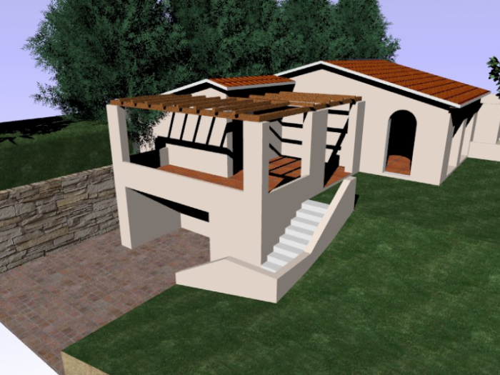 Archisio - Walter Tripicchio - Progetto Rendering esterno