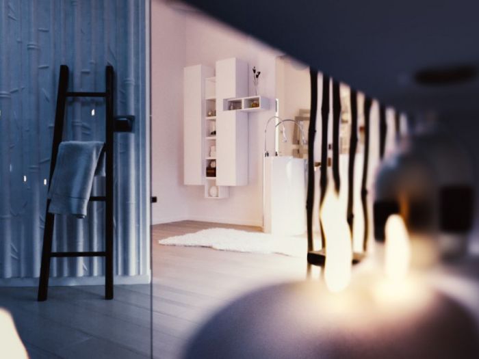 Archisio - Annalisa Carli - Progetto Un attico in stile loft in milano