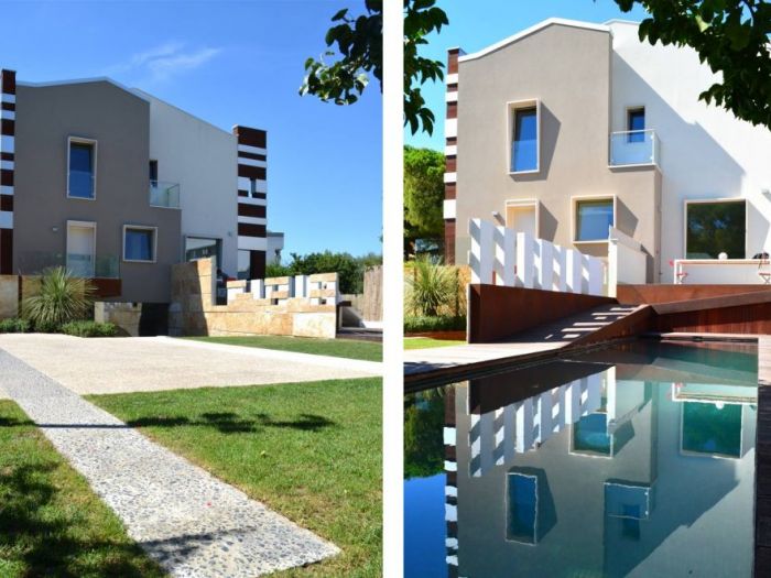 Archisio - Francesco Marzulli - Progetto Villa urbana con piscina