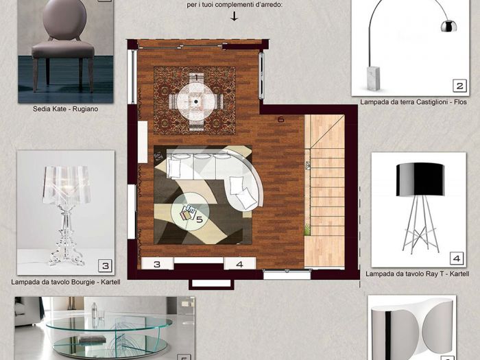 Archisio - Mc Rendering Solution - Progetto una perfetta unione tra stili chic e moderno