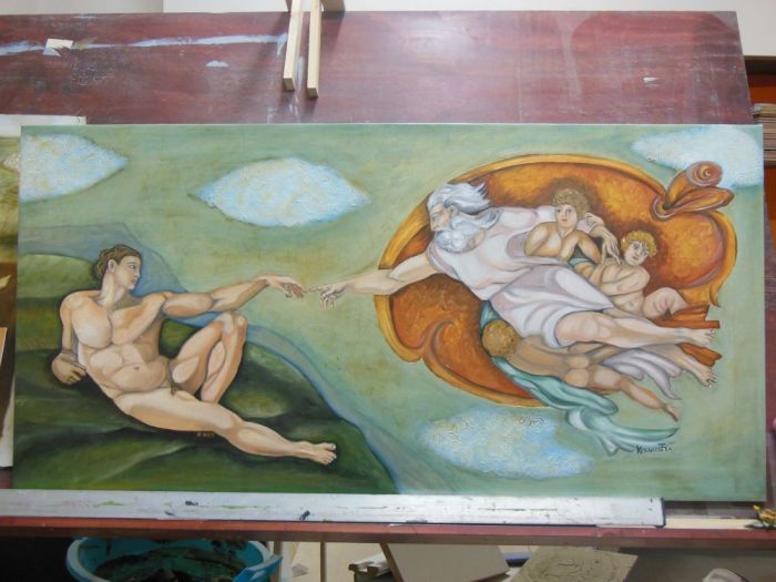 Archisio - Keramosfea Sas Di Alessandra La Spisa - Progetto Quadri ad olio decorazioni