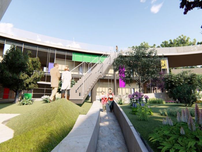 Archisio - Andrea Sorci Natural Living - Progetto Sassa-concorso polo scolastico