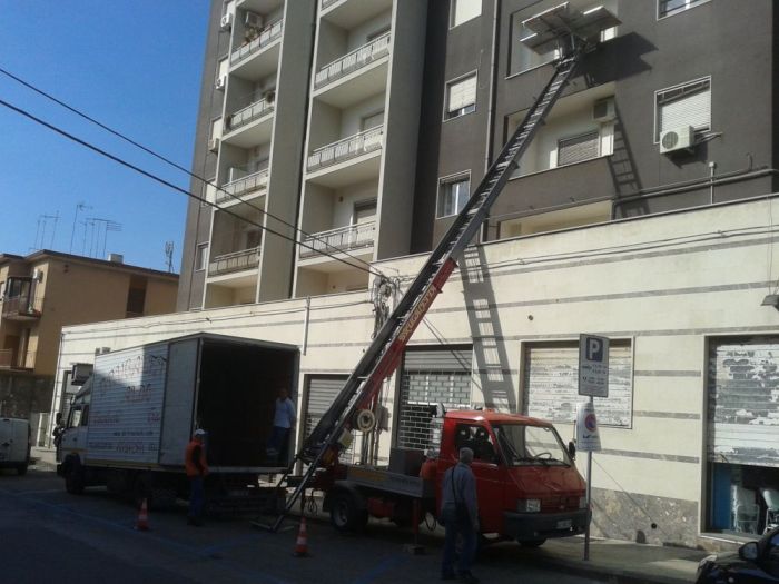 Archisio - Brugaletta Aldo Traslochi E Trasporti - Progetto Interventi con autoscala