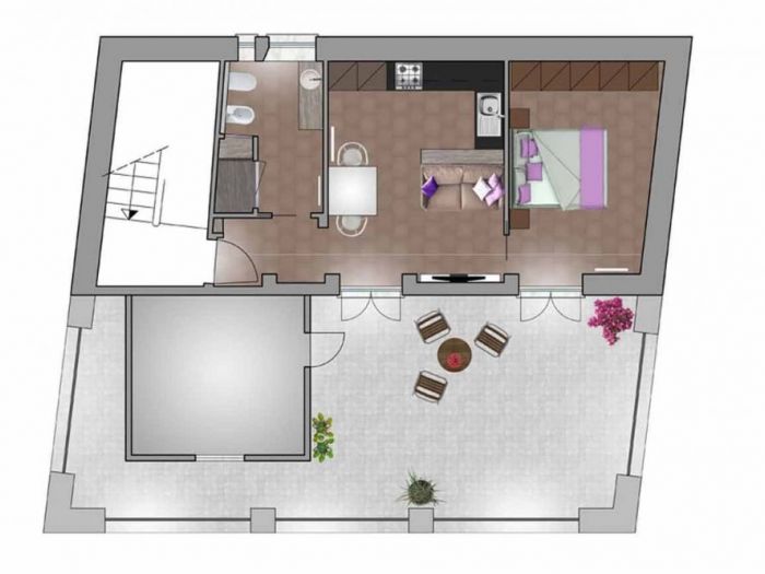 Archisio - Roberto Silvestri - Progetto Lo scrigno della vita una casa per una coppia di anziani