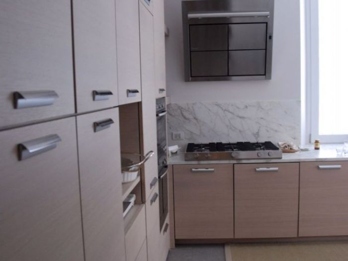 Archisio - Frigerio Paolo C - Progetto Cucina su misura in rovere sbiancato