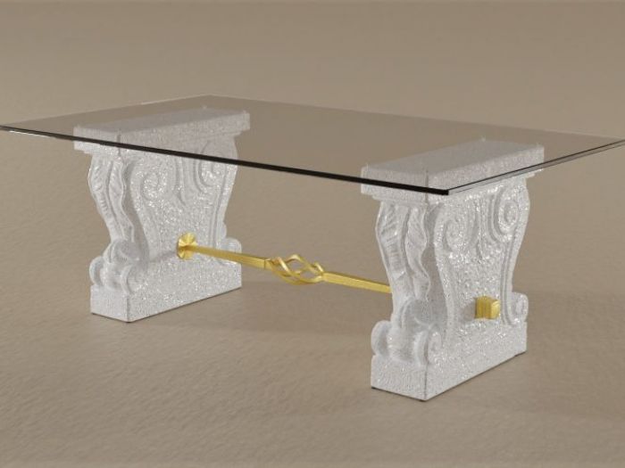 Archisio - Dablec Di Tiziano Moletta - Progetto Tavolino da salotto classico valmarana