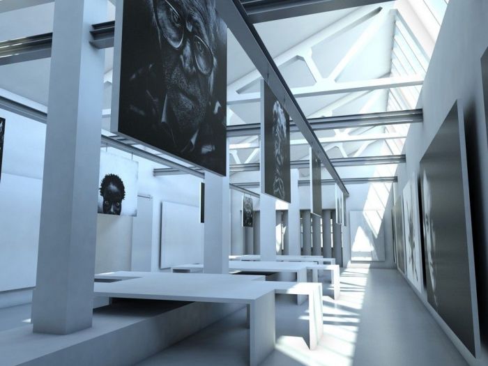 Archisio - Soa Spazio Oltre Larchitettura - Progetto Alt stazione arte e bici alla fermata del treno