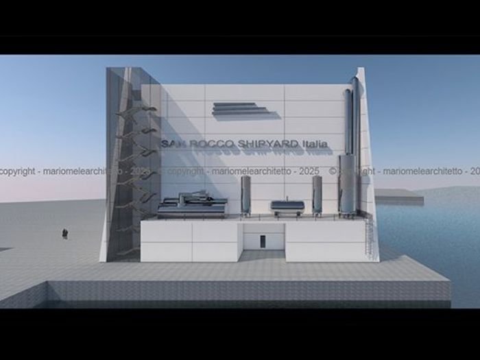 Archisio - Mario Mele - Progetto San rocco shipyard - 2025