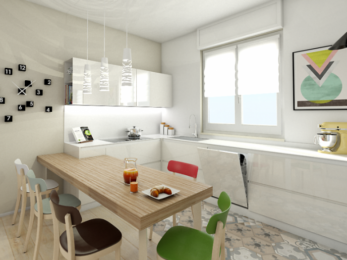 Archisio - Antonella Favalli - Progetto Appartamento luminoso a cagliari