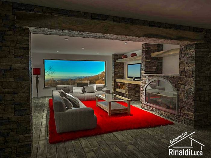 Archisio - Geometra Rinaldi Luca - Progetto Ristrutturazione interna