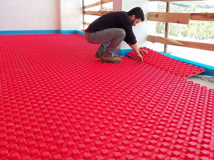 Archisio - Rubino Termoacque - Progetto Riscaldamento con pavimentazione