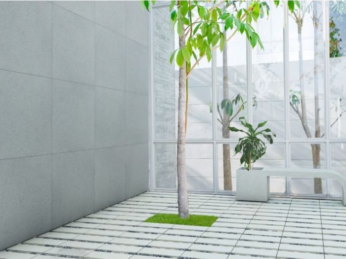Archisio - D Materials - Progetto Harmony bench-planter