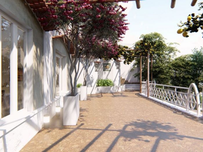 Archisio - Studio Di Architettura Luigi Pezzella - Progetto Villa in costiera amalfitana