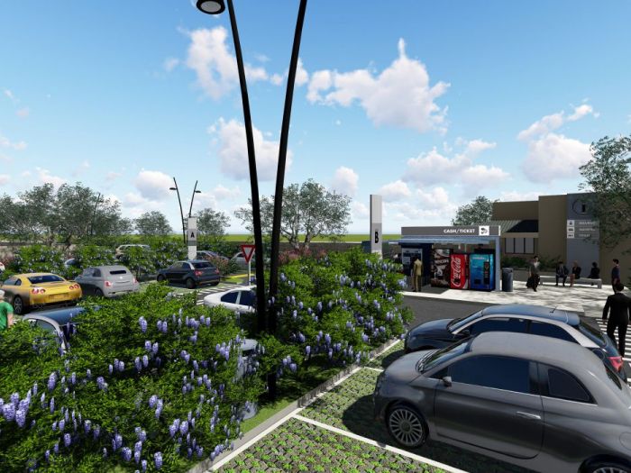 Archisio - Alessandra Marsegliaarchitetto - Progetto Parcheggio low cost