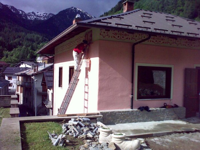 Archisio - Bandiera Carmelo - Progetto Tinteggiatura facciata