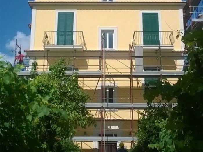 Archisio - Vincenzo Chirico - Progetto Restauro facciate villino liberty in roma