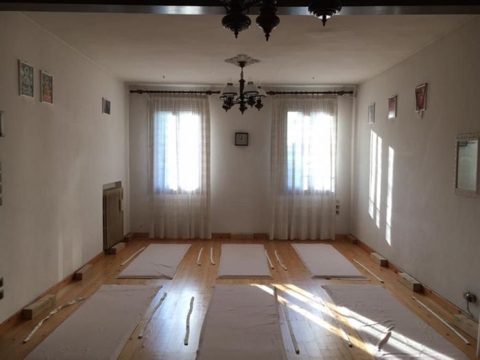 Archisio - Dharma Architettura - Progetto Sala yoga dellashram kappa