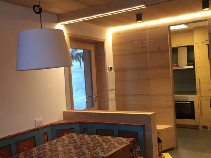 Archisio - Andrea Mantovani - Progetto 03 ristrutturazione appartamento in montagnarenovation of an apartment in the alpscortina dampezzo