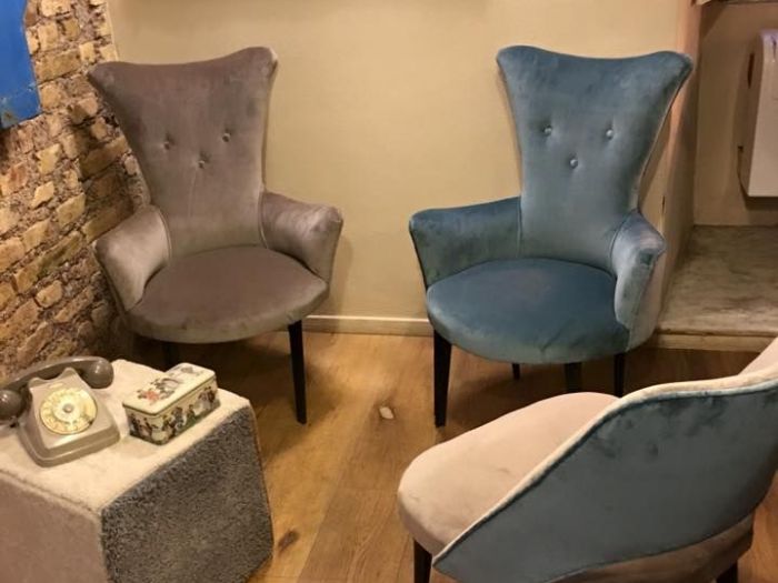 Archisio - Scenography - Progetto Sedie poltrone e divani