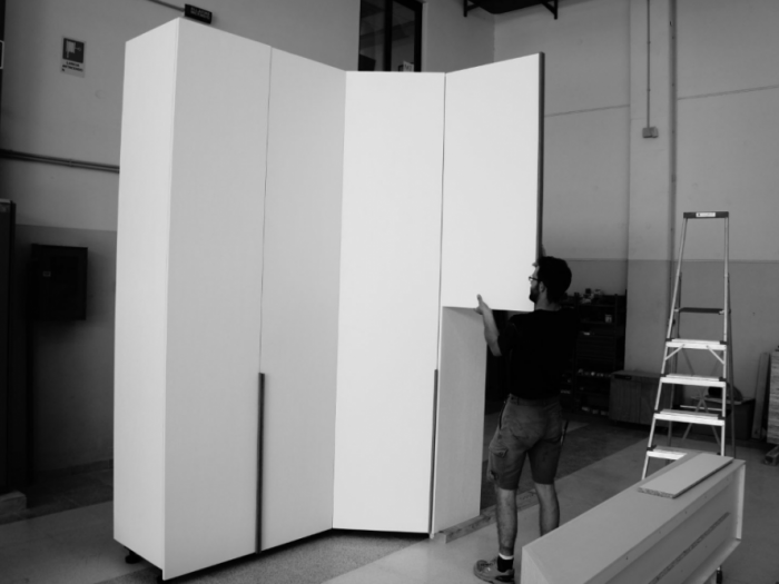 Archisio - Ateliers Romeo - Nicolas Dubois - Progetto Dressing e soggiorno