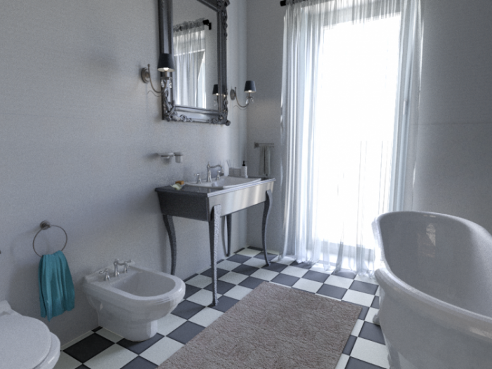Archisio - Conversano Valentina - Progetto Bagno barocco