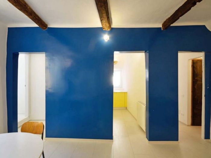 Archisio - Roberto Silvestri - Progetto Una casa a camogli storie e pareti colorate