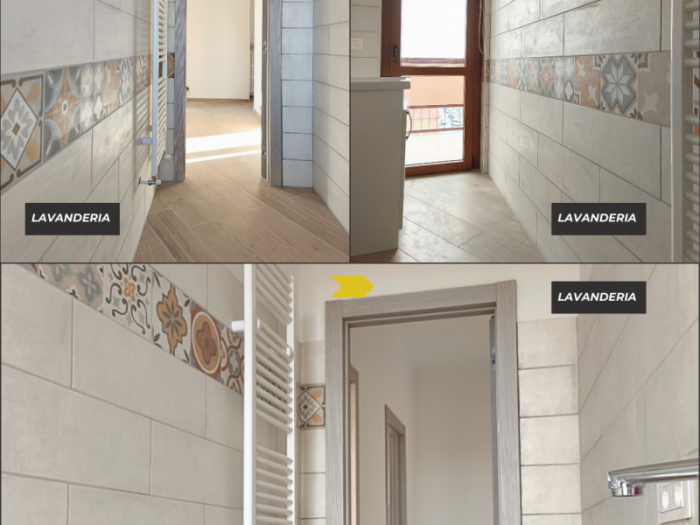 Archisio - Studio Tecnico Associato Ivaldi Carrer - Progetto Ristrutturazione appartamento ultimo piano sito in alessandria al