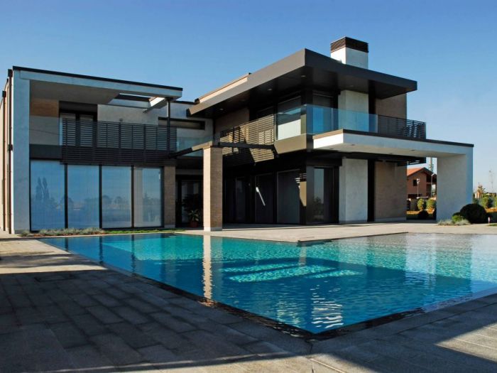 Archisio - Monia Alberici - Progetto Villa con piscina