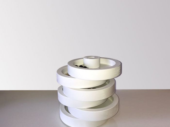 Archisio - Numeri Primi - Progetto Porta fiori e porta oggetti - hula hop