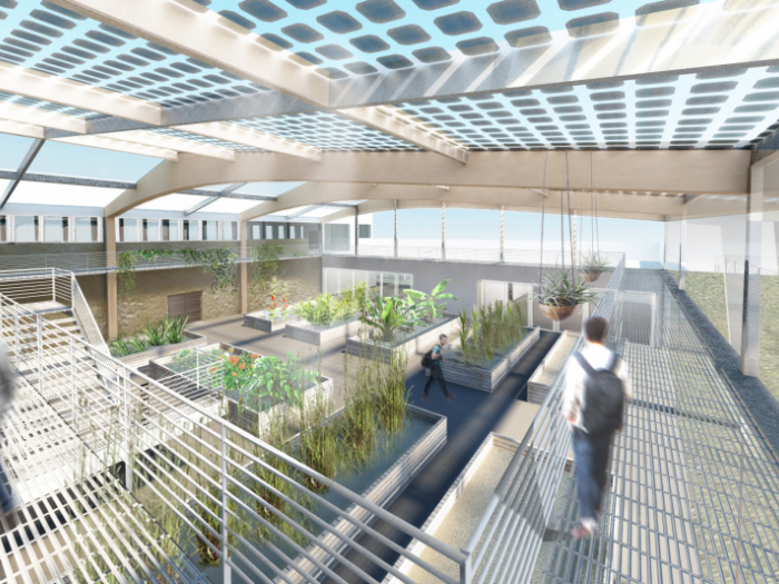 Archisio - Francesco Di Gianni - Progetto Ampliamento istituto tecnico agrario gbriganti matera