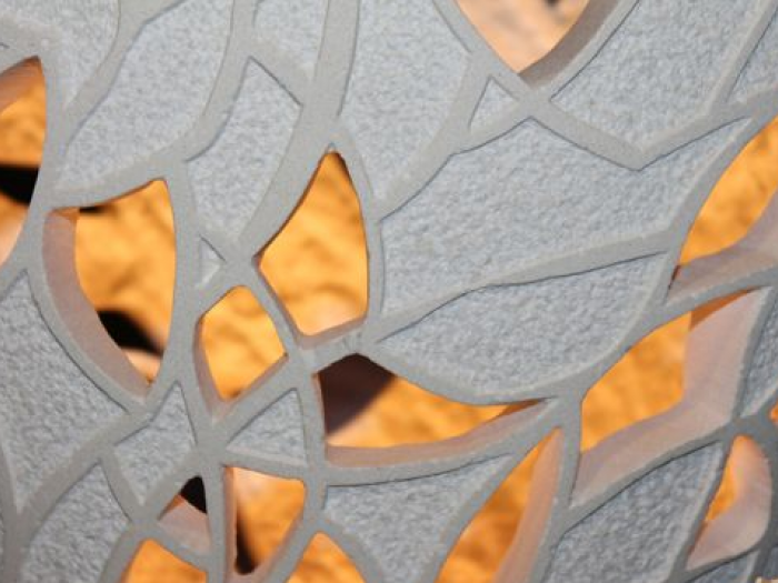 Archisio - La Pietra Di Luca - Progetto Sculture lumininose lampade coralli applique coralli