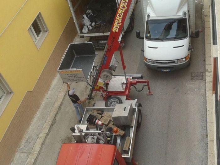 Archisio - Brugaletta Aldo Traslochi E Trasporti - Progetto Interventi con autoscala