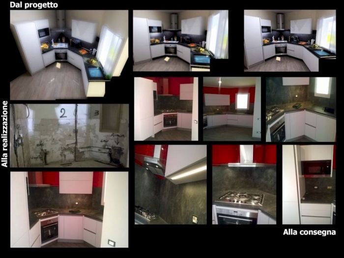 Archisio - Luigi Vasari Interior Design - Progetto Cucina angolare
