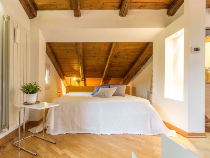 Archisio - Dettagli Home Staging Silvia Marcheselli - Progetto Mansarda in casolare antico nei dintorni di bologna