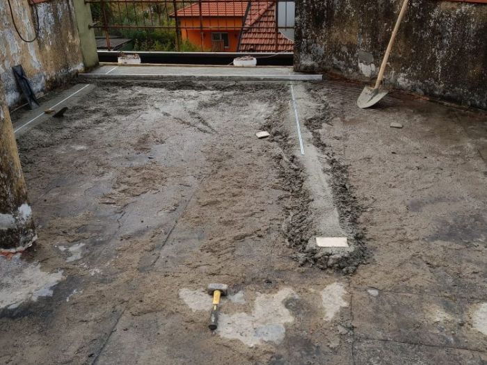 Archisio - Edilizia Flli Hasa Snc - Progetto Rifacimento di un terrazzo e imbiancatura