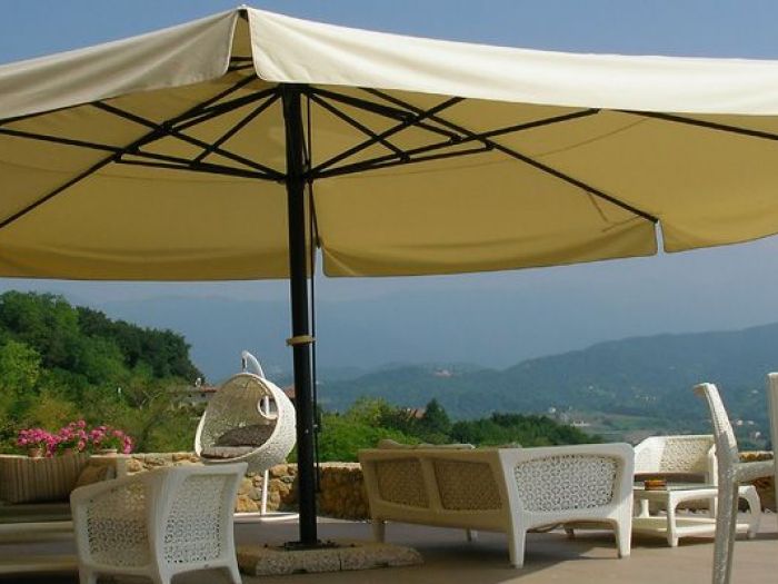 Archisio - Vip Tende - Progetto Grandi ombrelloni