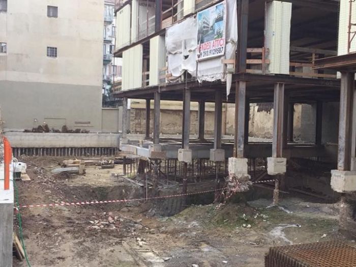 Archisio - Lamuraingegneria Cantiere - Progetto Residenza a parco solari milano