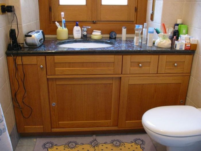 Archisio - Falegnameria Vetreria Marchetti Di Marchetti Ivano C Snc - Progetto Mobili bagno