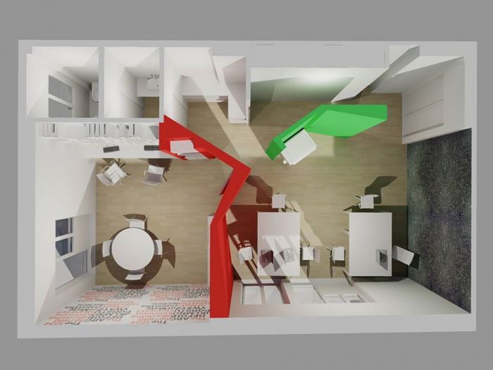 Archisio - Chiara Camilli - Progetto Ufficio m roma