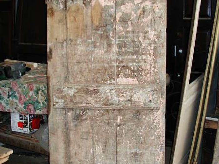 Archisio - Portantica - Porte E Portoni Vecchi Ed Antichi - Progetto Porta antica rustica restaurata e resa scorrevole raso muro