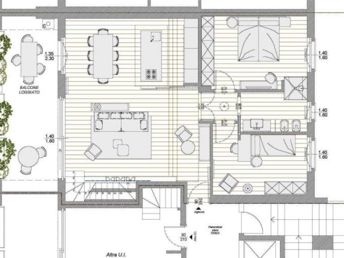 Archisio - Studiocasu Architettura Urbanistica Design - Progetto Appartamento a monza
