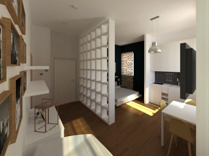 Archisio - Angelo Cavallo - Progetto Progetto di un monolocale