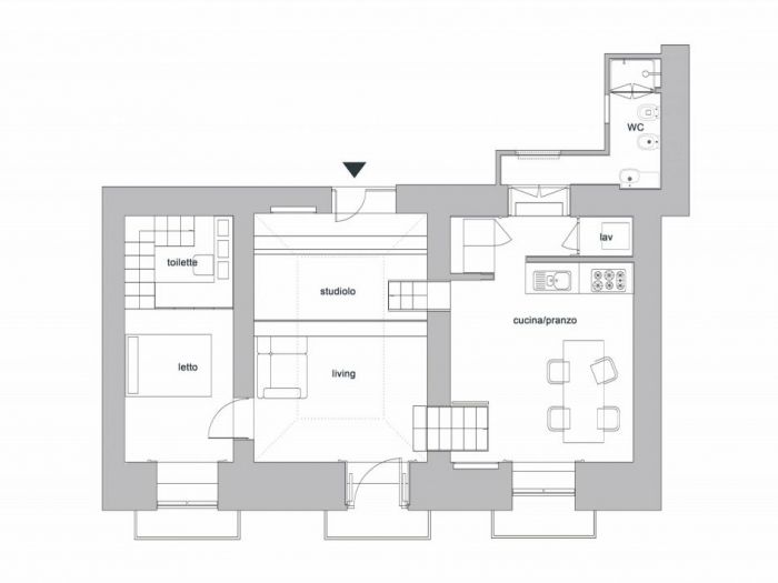Archisio - Antonio Pelella - Progetto Interni Casa s