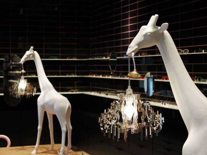 Archisio - Msplus Architettura Marco Stacchini Architetto - Progetto Ottica in blackNuovo negozio di ottica mascagni