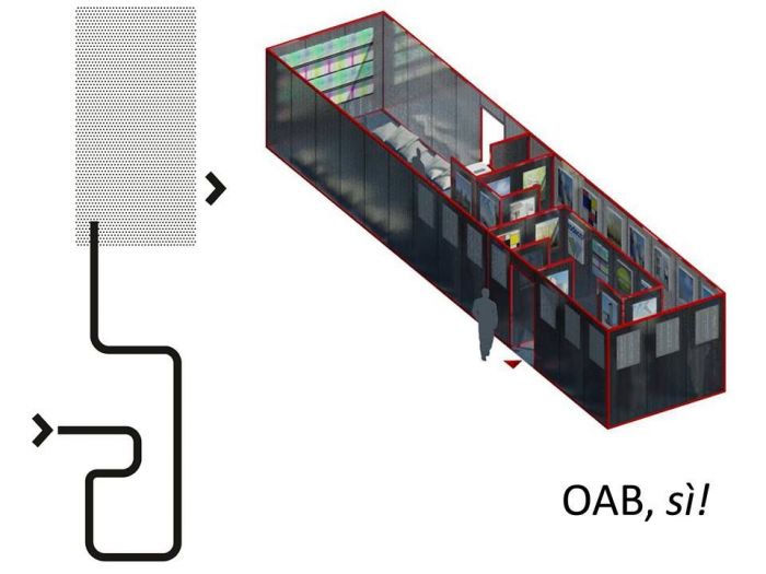 Archisio - Ettore Curto - Progetto Cuore Oab pavilion on edilfiera 2013