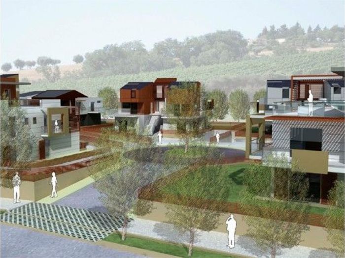 Archisio - Brau Battistelli Roccheggiani Architetti Associati - Progetto Le corti sostenibili