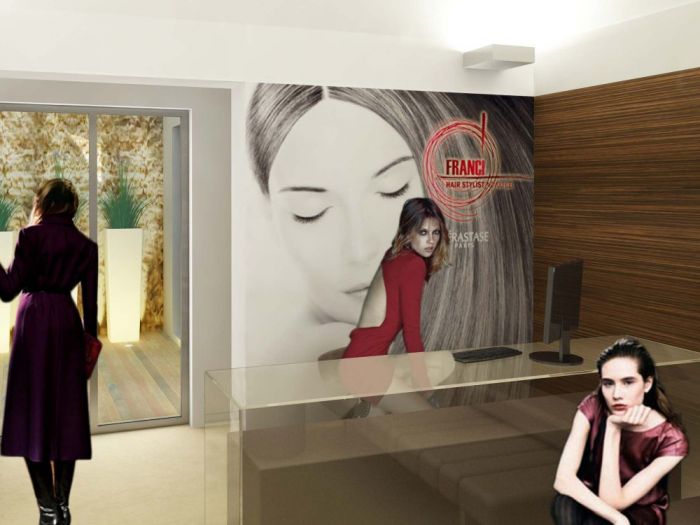 Archisio - Alessandra Marsegliaarchitetto - Progetto Franci coiffeurHair coiffure