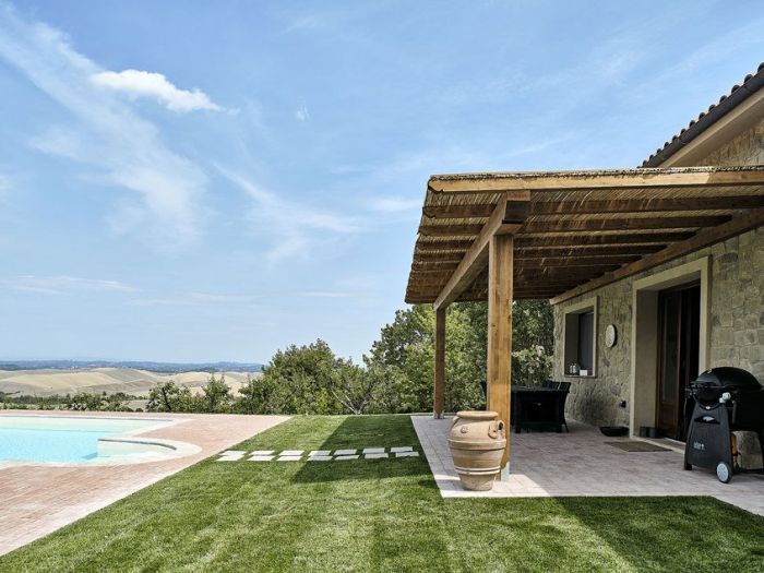 Archisio - Matteo Castelli Fotografia - Progetto Villa privata chianni toscana